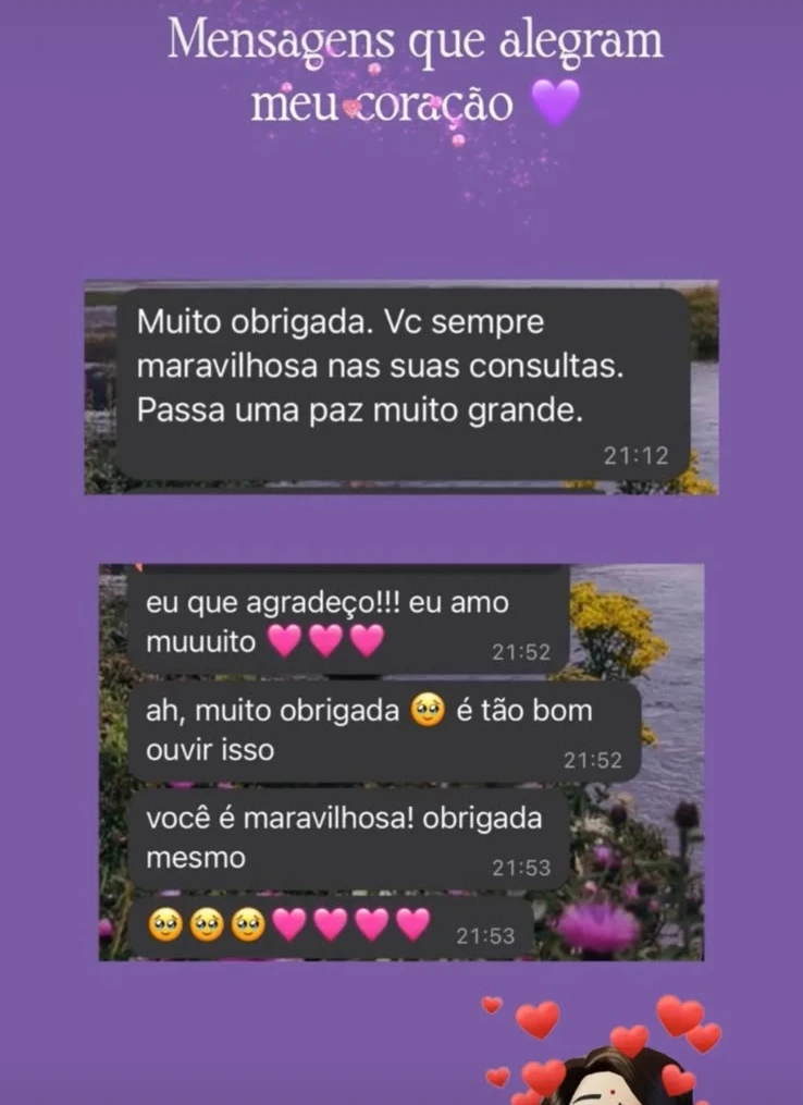 Depoimento 9 sobre uma leitura com a Eve