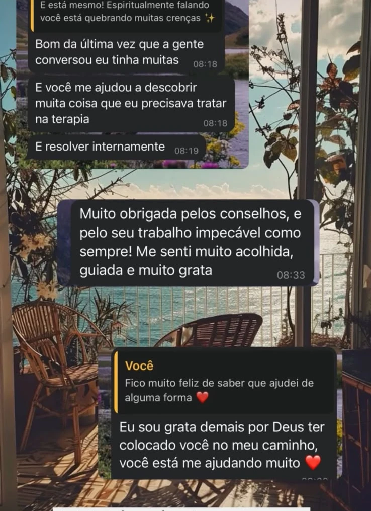 Depoimento 15 sobre uma leitura com a Eve
