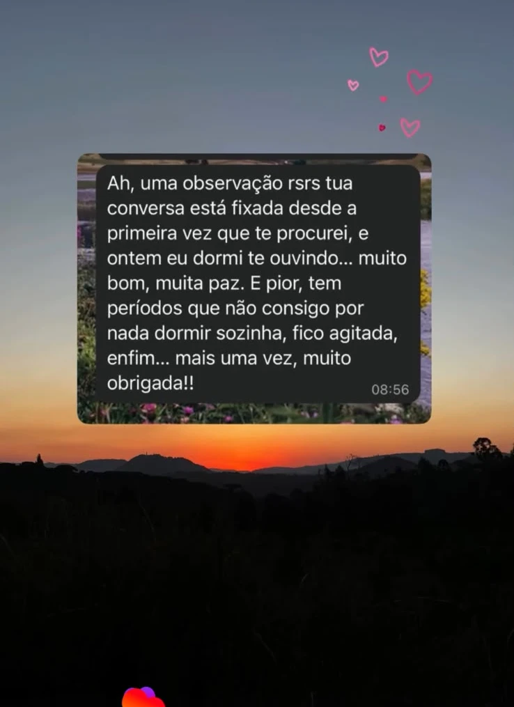 Depoimento 20 sobre uma leitura com a Eve