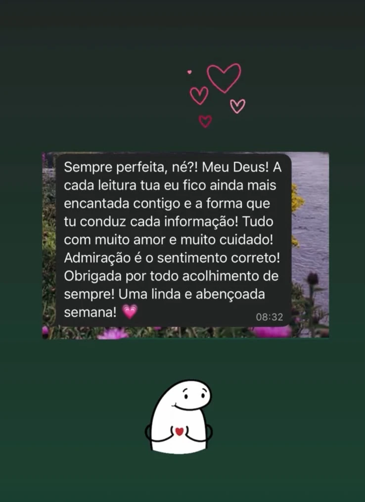 Depoimento 21 sobre uma leitura com a Eve